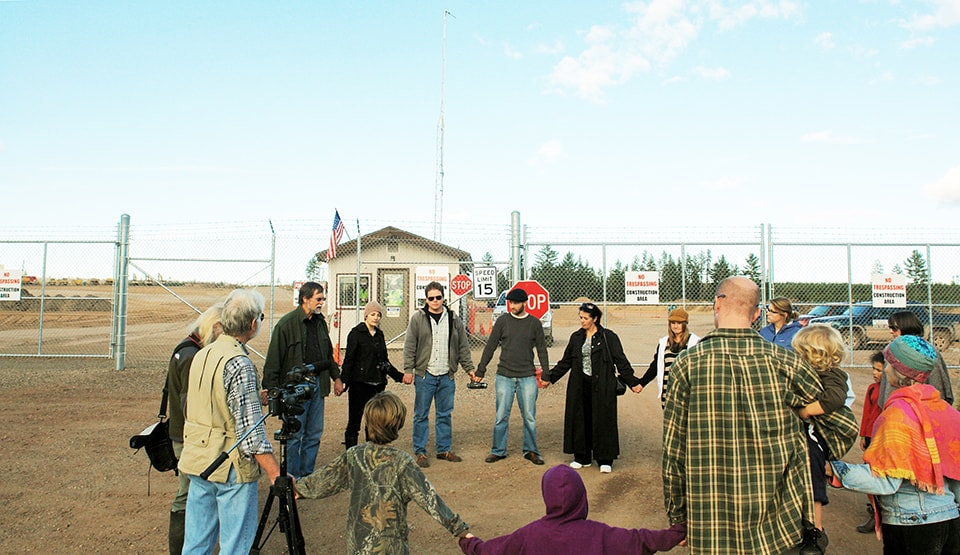 10-Protest at Eagle Mine