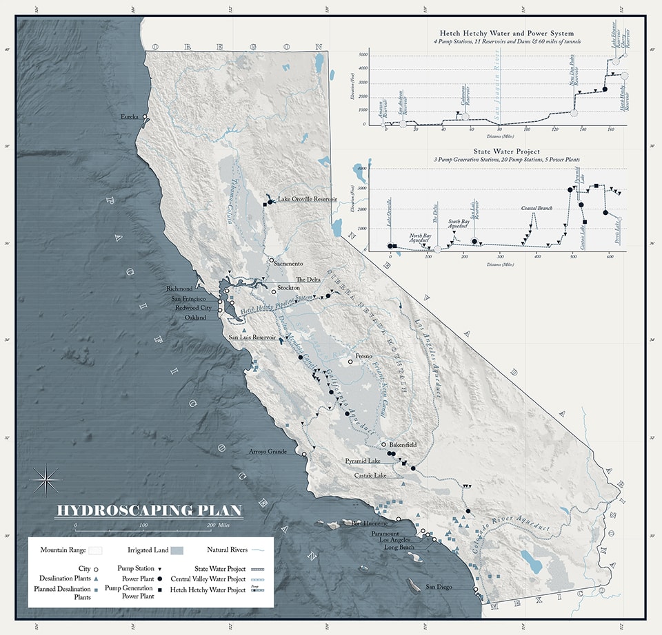 California Map_Hydroscaping Plan